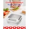 Betty Crocker 3-in-1 Indoor Grill, Sandwich / Panini Press & Waffle Maker Plus, White BC-4965W - alternate 6